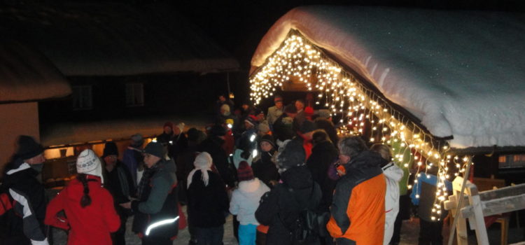 Rauhnacht auf der Hindenburghütte am 20. Dezmber 2012