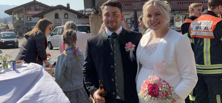 Hochzeit von Melanie und Konstantin Loferer am 25.03.2022